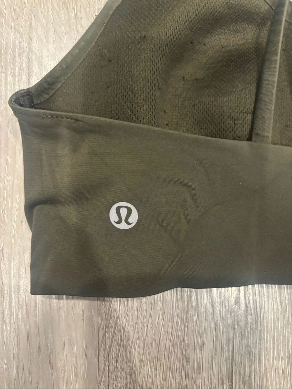 Women’s Dark Green Double-Strap Lululemon Bra